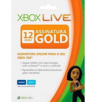 ASSINATURA XBOX LIVE GOLD COM 25% DE DESCONTO NO HYPE